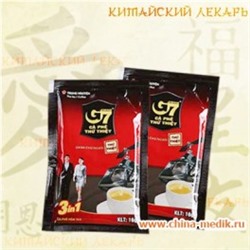 Растворимый вьетнамский кофе 3 в 1 "Trung Nguyen G7"