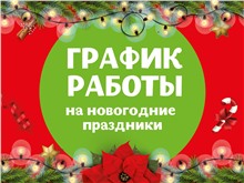 График работы Единого ПВЗ и ПВЗ г.Елизово в новогодние праздники.
