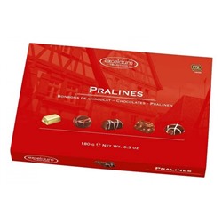 Шоколадные конфеты Excelcium tradition Пралине ассорти красная коробка 180 гр