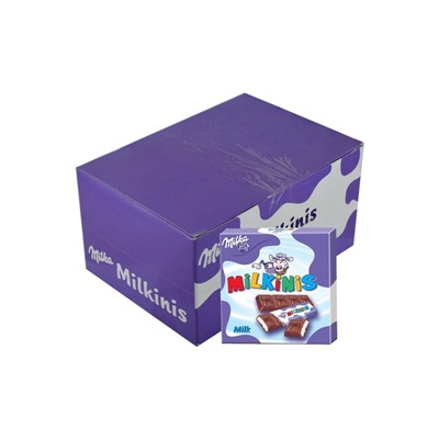 Молочный шоколад Milka Milkinis с молочной начинкой 43,75 гр