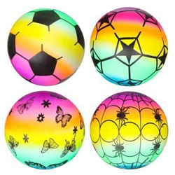 Мяч "Яркий день", ПВХ, 25см, разные цвета