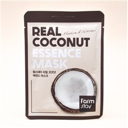 FarmStay Real Essence Mask Coconut Маска-салфетка КОКОС, 23мл
