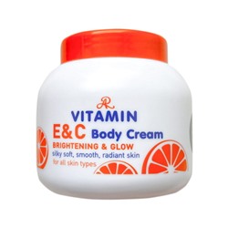Крем для тела AR увлажняющий с витамином  E, C, Body Cream, 200 гр.
